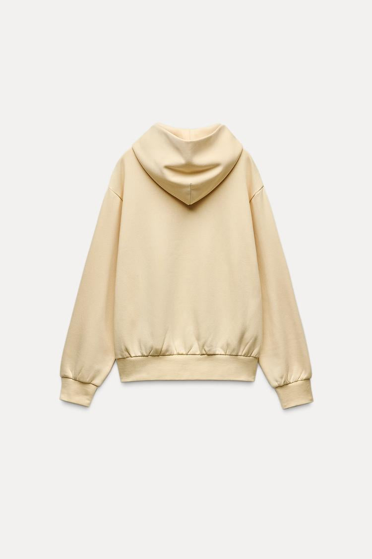 Sweat à capuche avec poches - Noir
