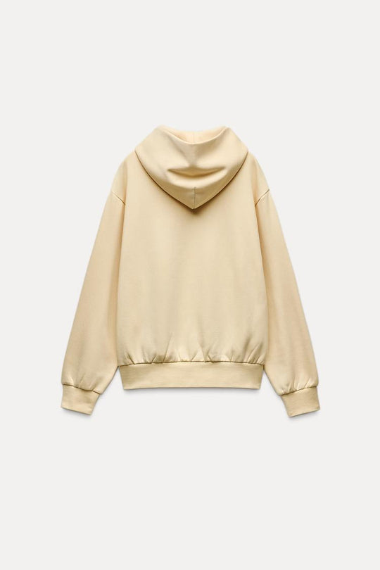 Sweat à capuche avec poches - Noir