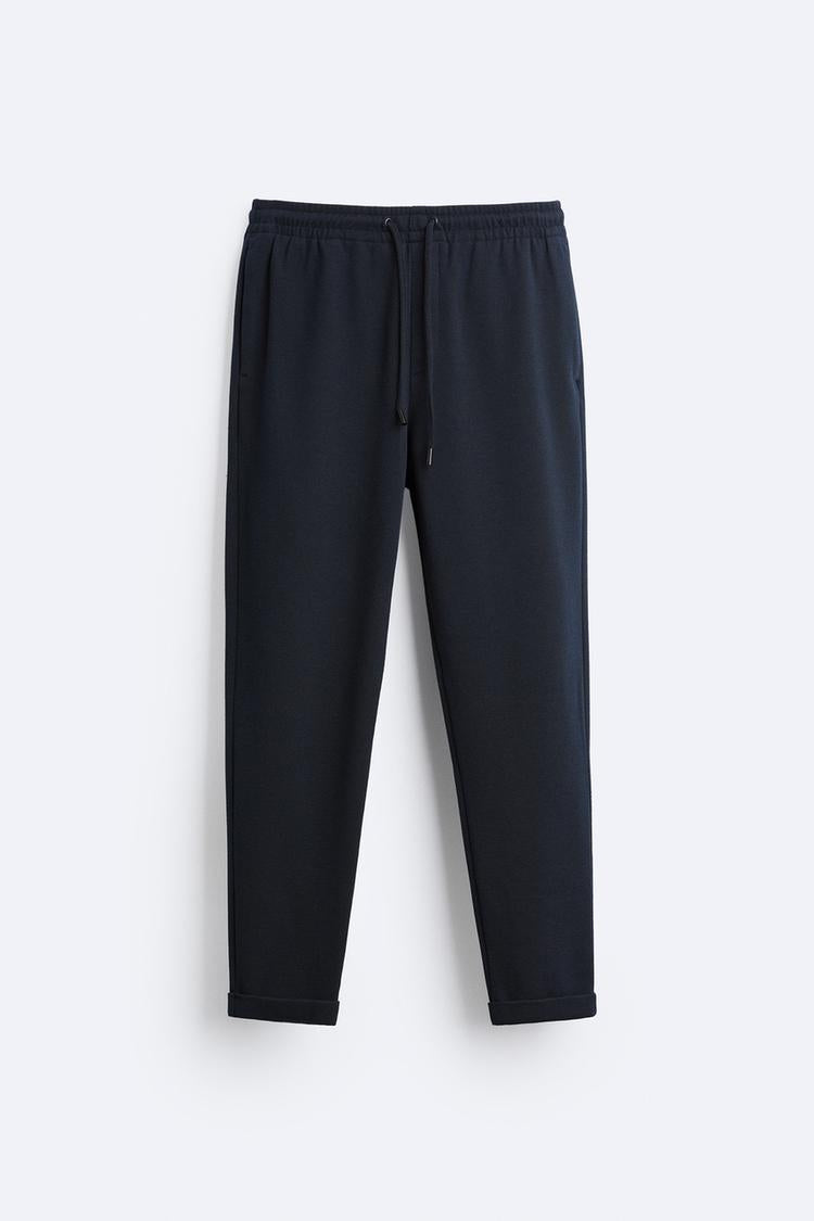 Pantalon style jogging - Vert olive
