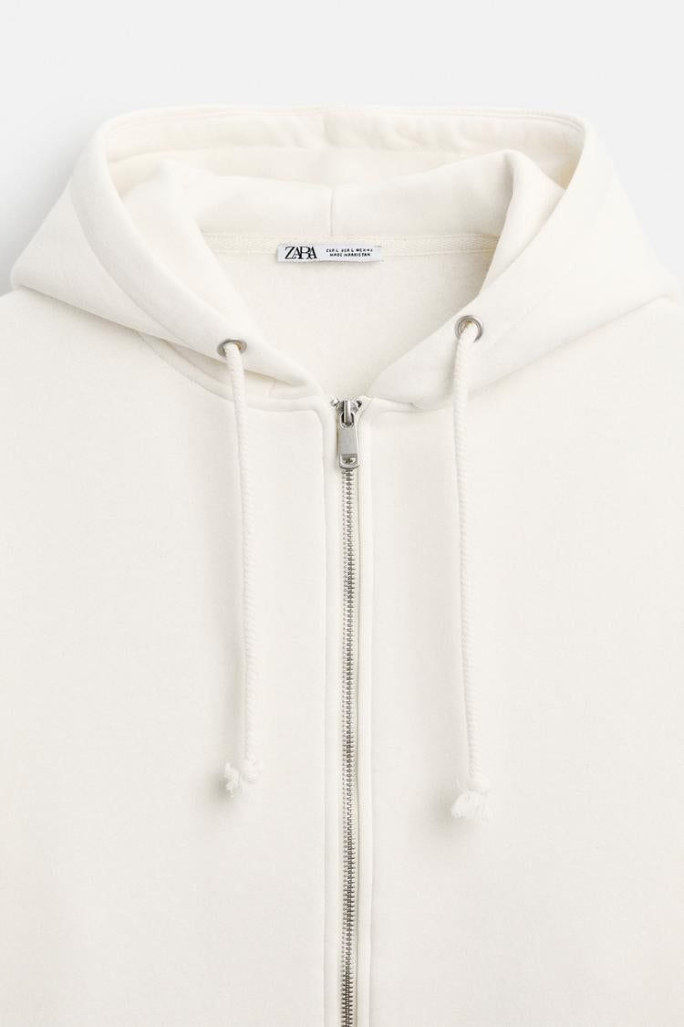 Sweat à capuche zip - Bleu Marine