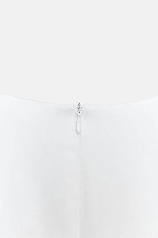 ROBE MI-LONGUE AVEC LIN ZW COLLECTION