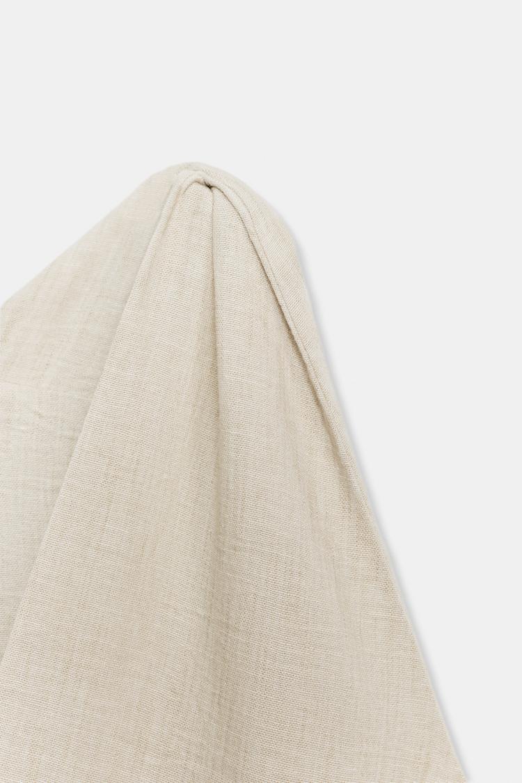 ROBE MI-LONGUE RUSTIQUE ET AMPLE