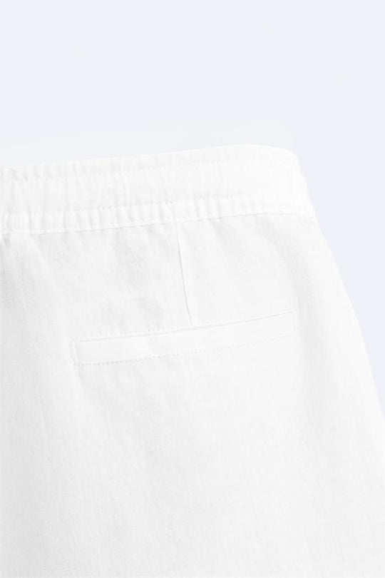 Short en Lin - Bleu Marine