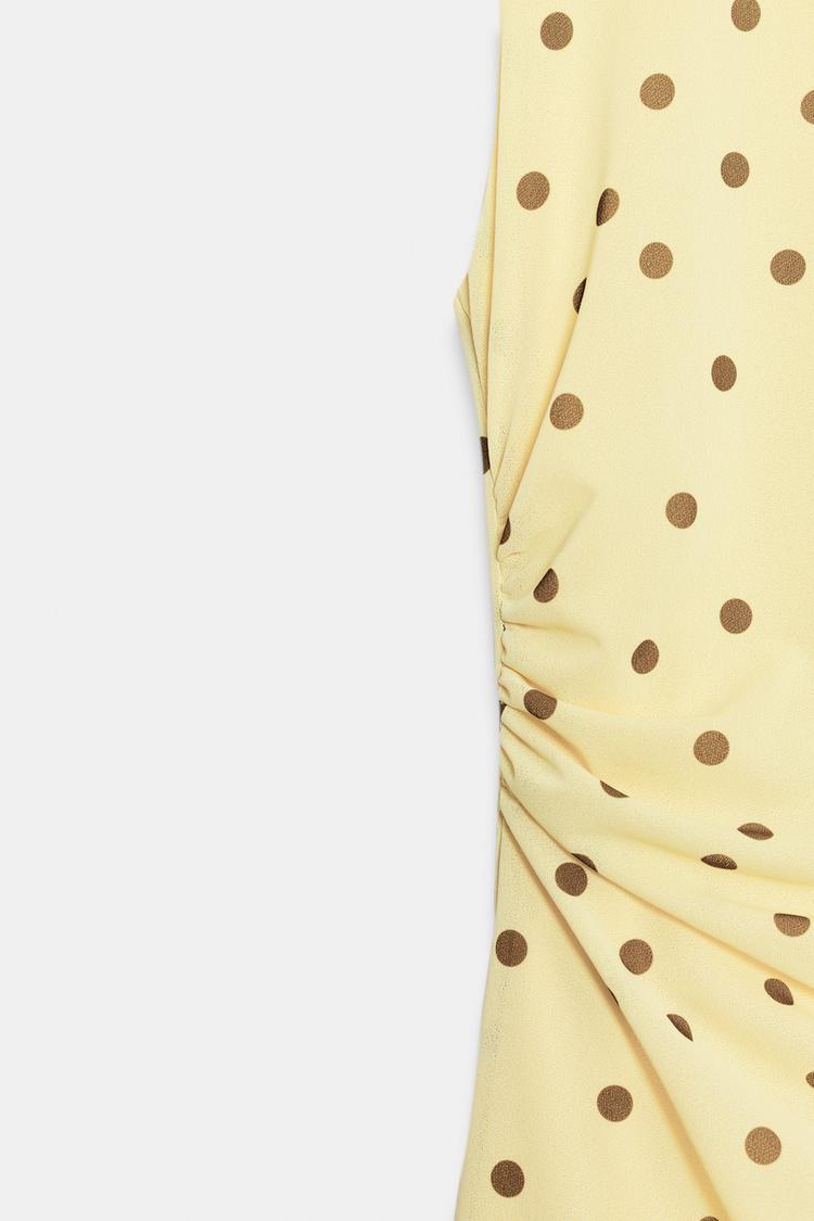 ROBE FLUIDE À POIS
