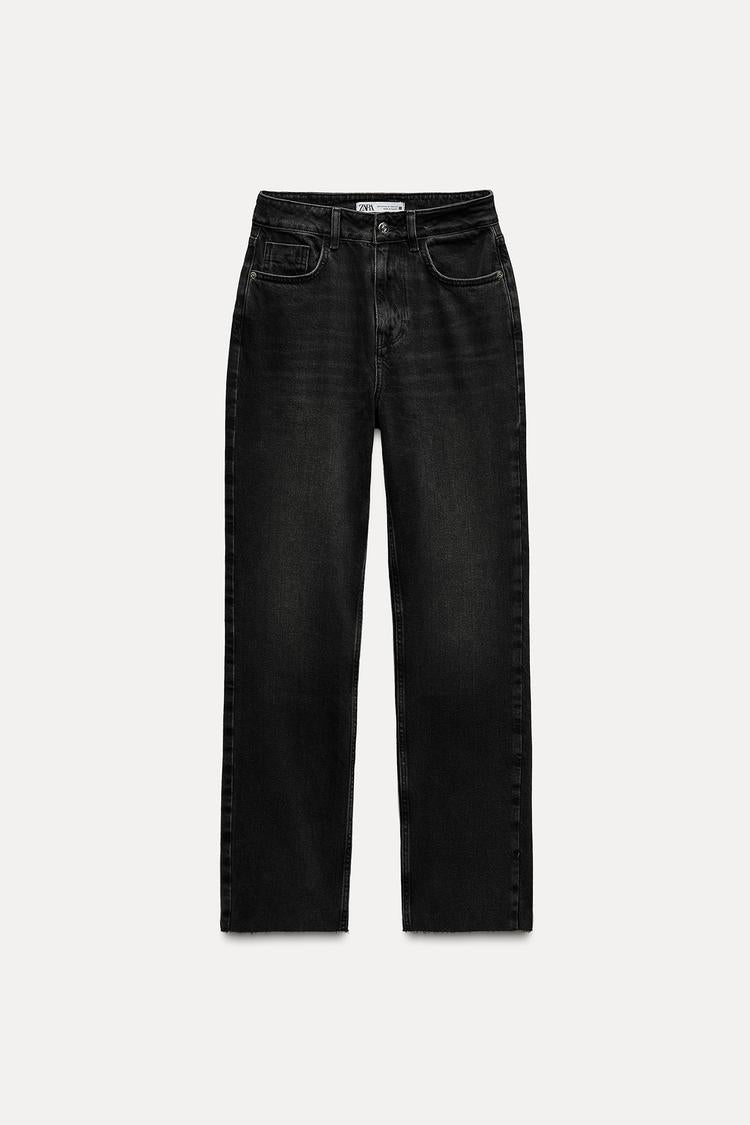 Jean z1975 droit à taille haute - Gris