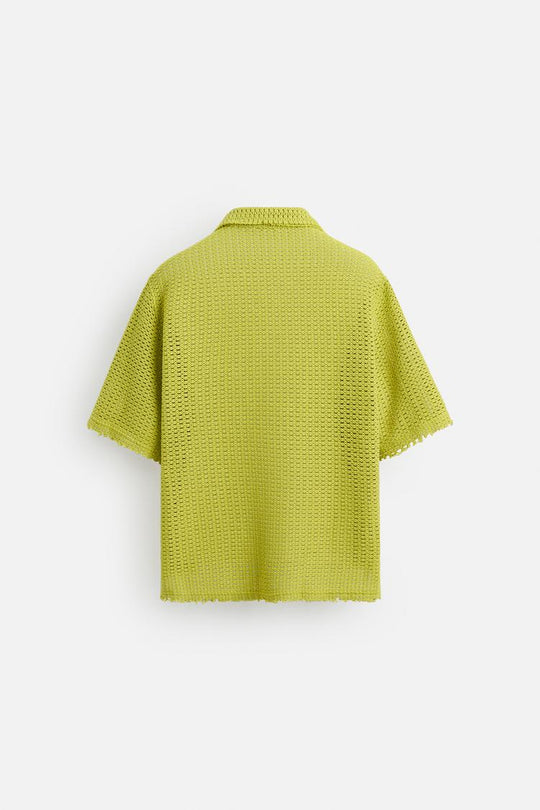 CHEMISE STRUCTURÉE AJOURÉE