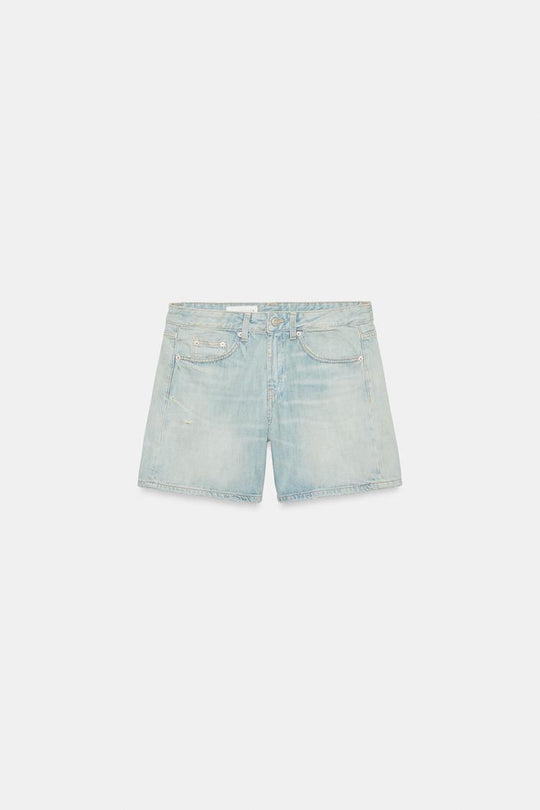 SHORT REGULAR EN DENIM TRF TAILLE MOYENNE