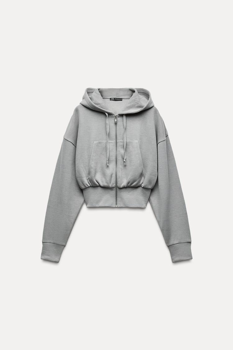 Sweat à capuche soft - Kaki
