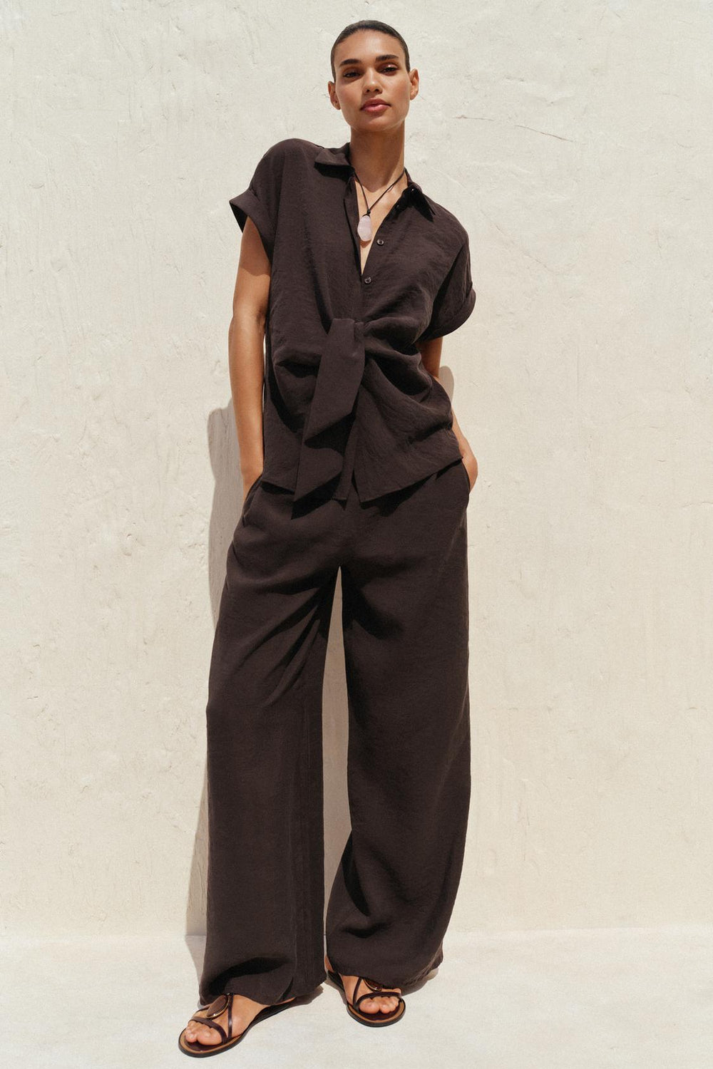 CHEMISE NOEUD AVANT