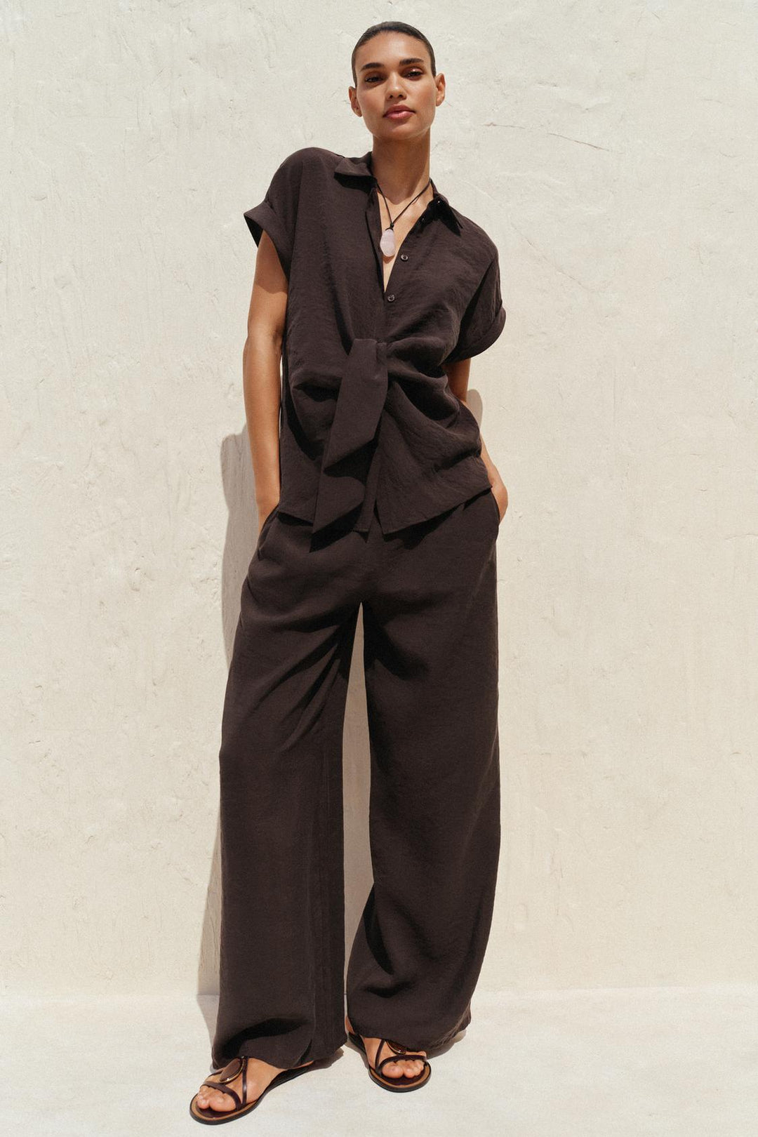 CHEMISE NOEUD AVANT
