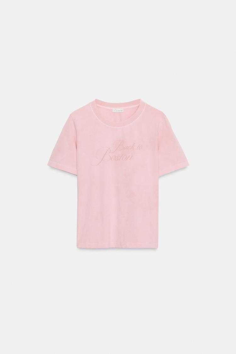 T-SHIRT LAVE TEXTE