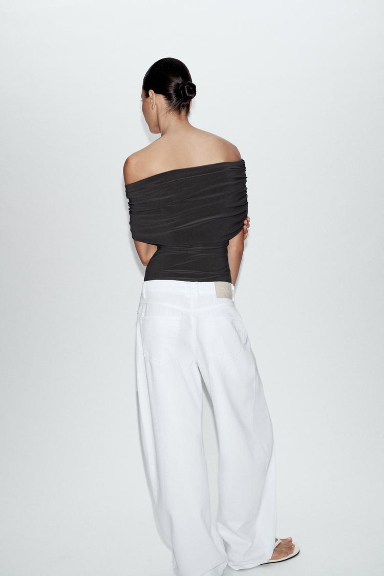 BODY ASYMÉTRIQUE À PLIS