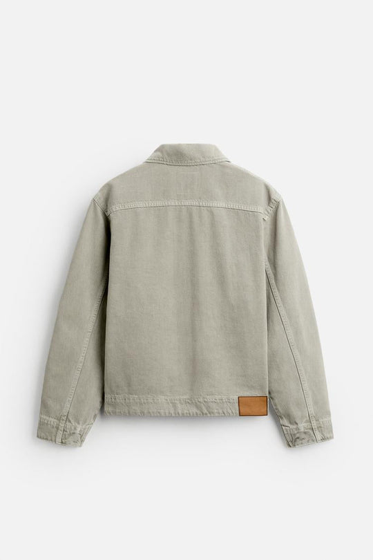 Veste en jean à poches