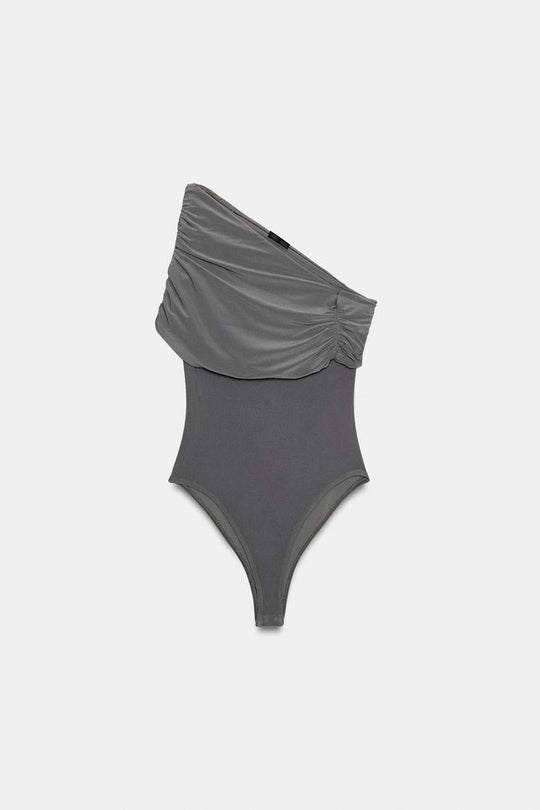 BODY ASYMÉTRIQUE À PLIS