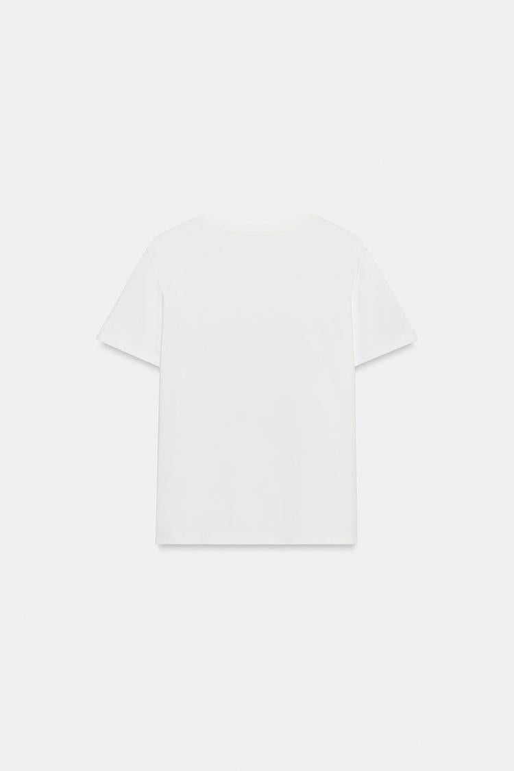 T-SHIRT POCHES BRODÉES