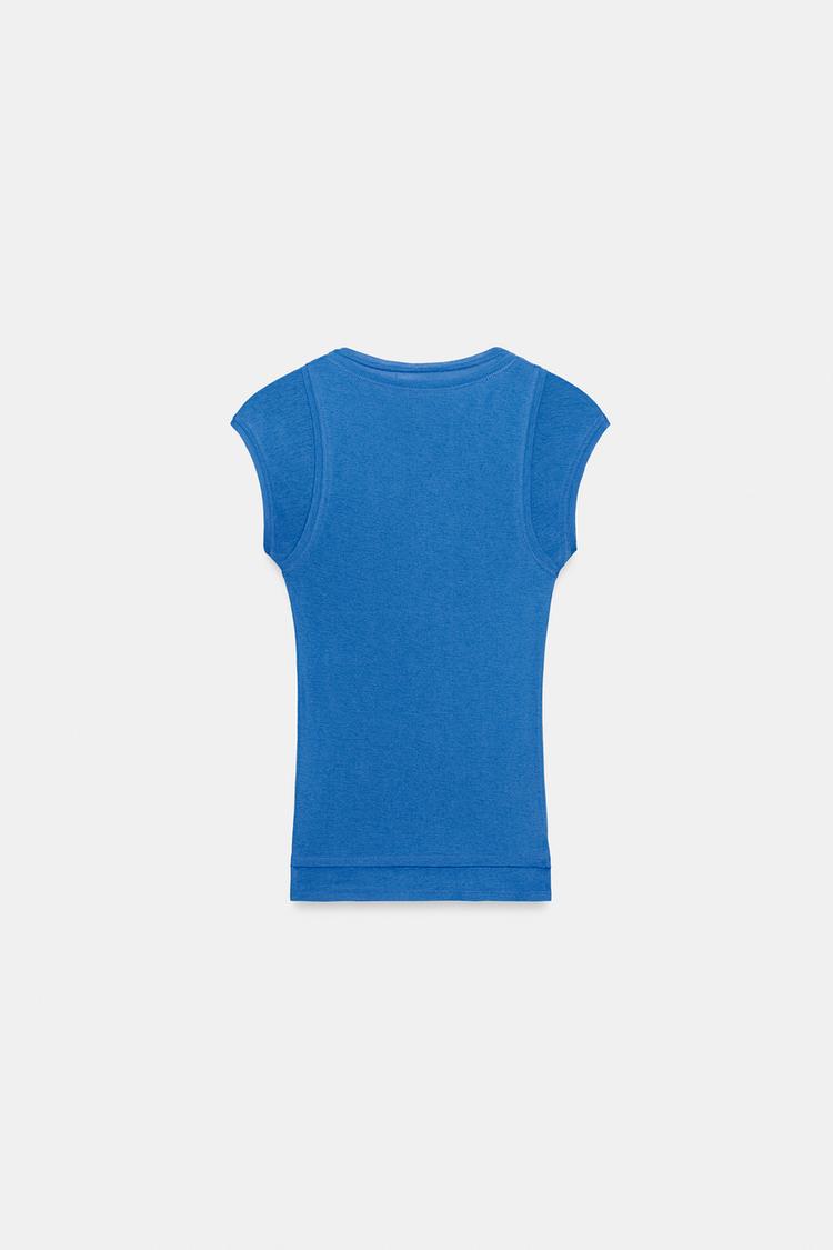 T-SHIRT SUPIMA® EFFET DOUBLE