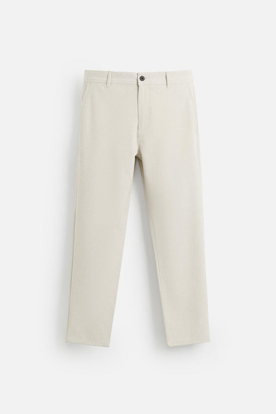PANTALON À TEXTURE CONFORT