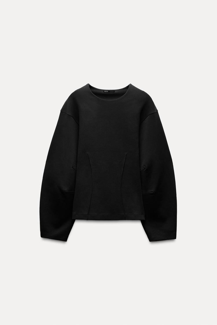 Sweat interlock ajusté - écru