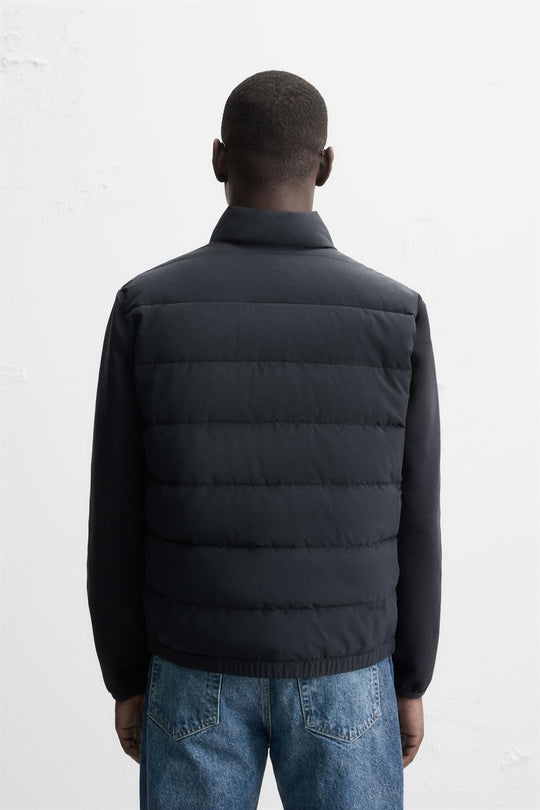 VESTE MATELASSÉE COMBINÉE