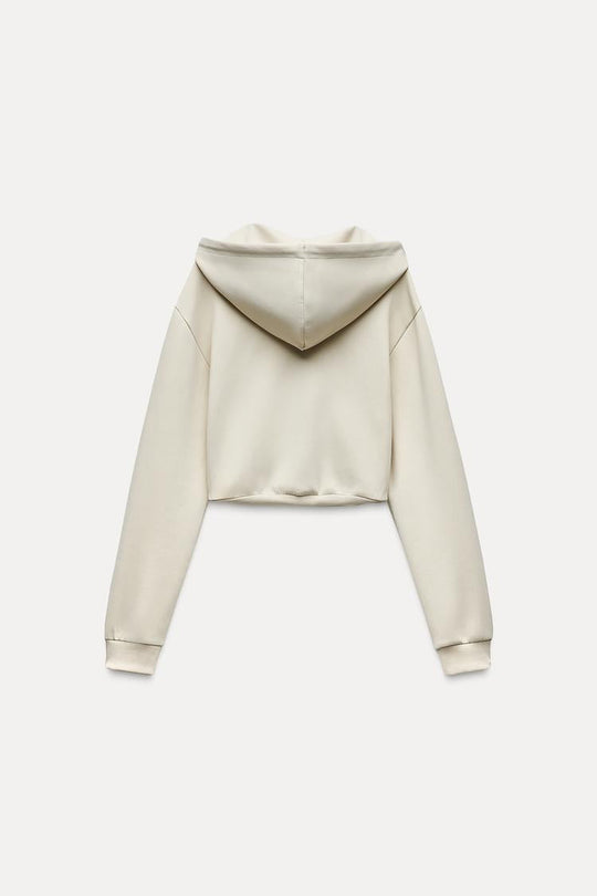Sweat court interlock - écru