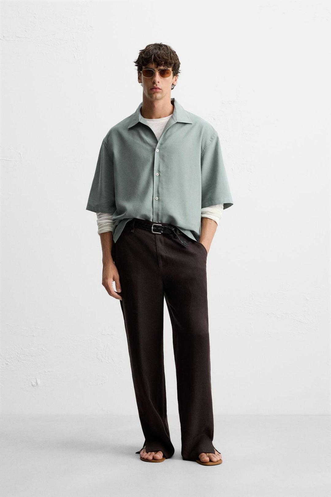 CHEMISE FLUIDE COUPE DÉCONTRACTÉE
