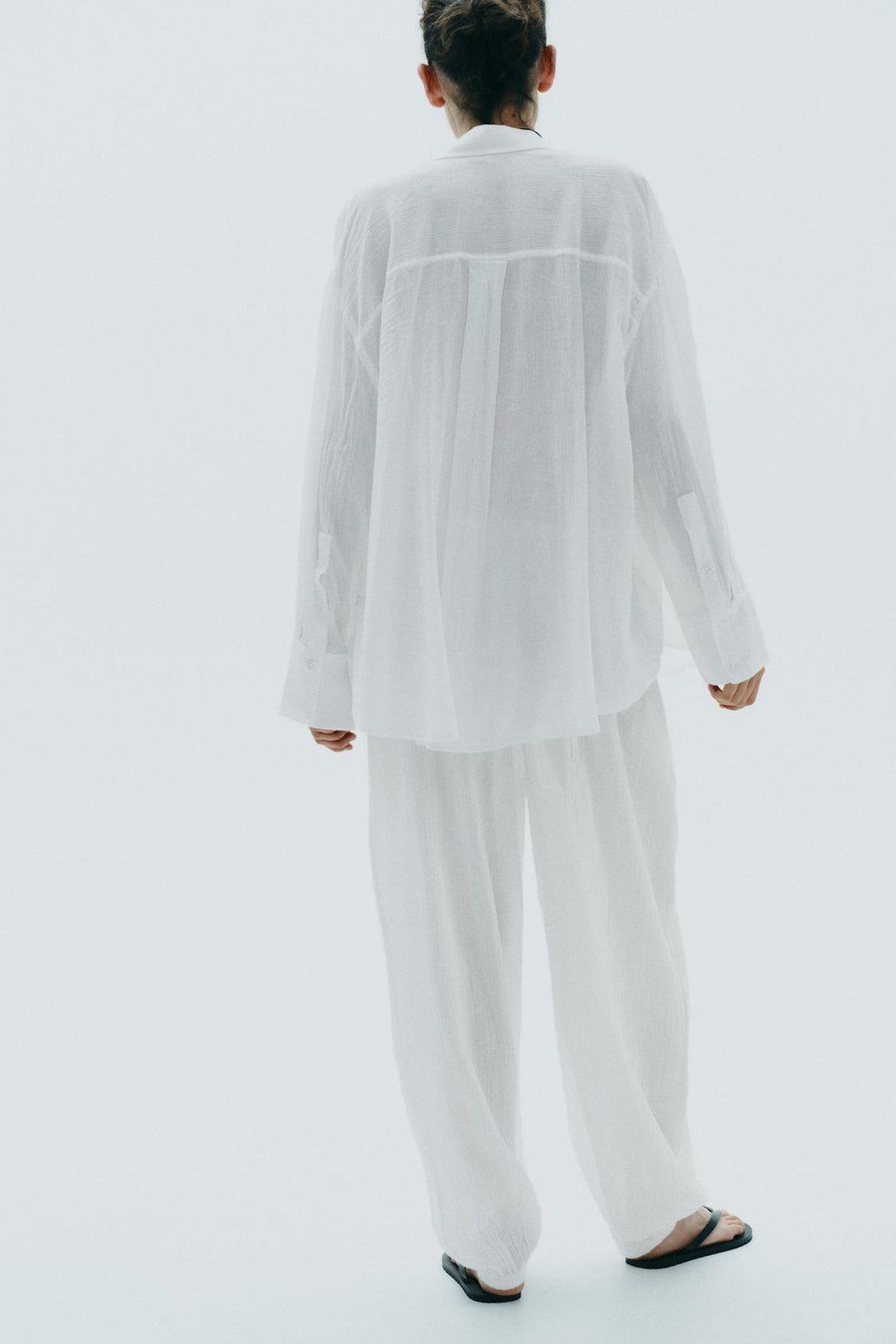 CHEMISE OVERSIZE EN GAZE