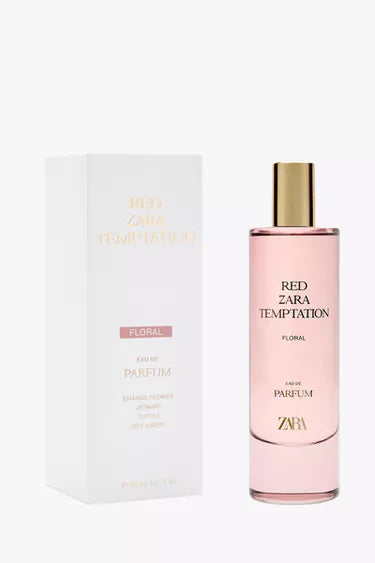 RED ZARA FLORAL TEMPTATION EDP 80ML