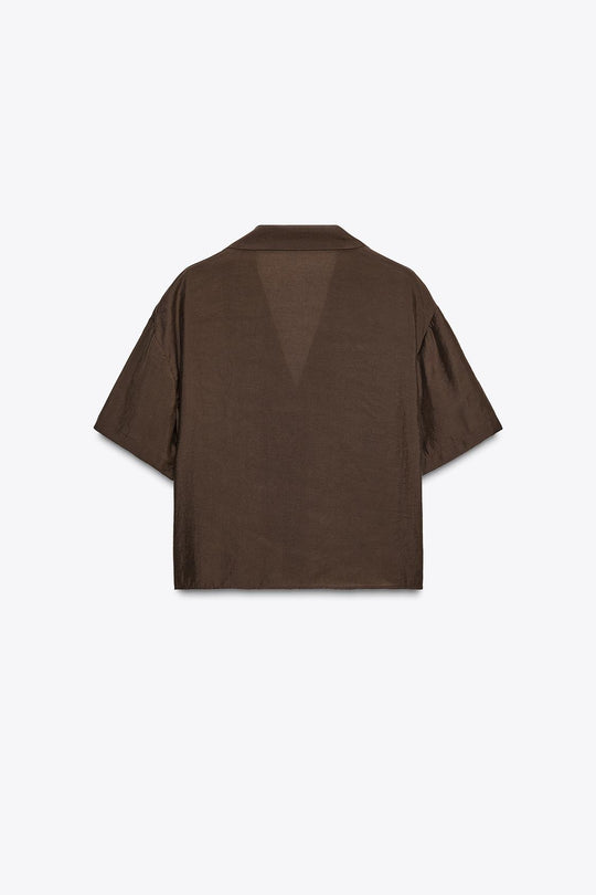CHEMISE FLUIDE POCHE