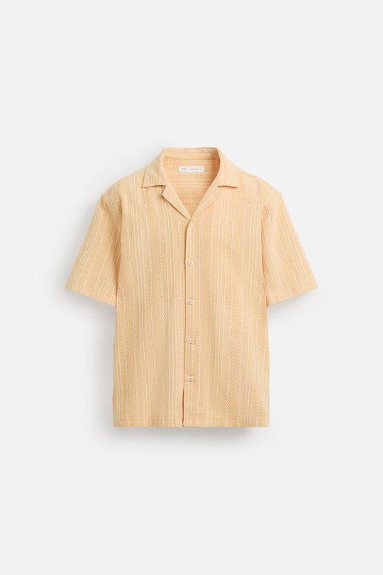 CHEMISE JACQUARD GÉOMÉTRIQUE