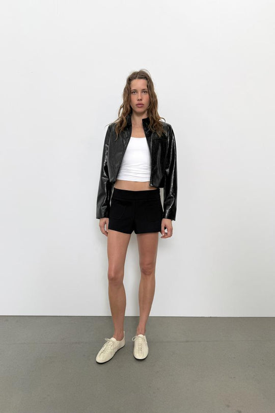 SHORT MINI À POCHES