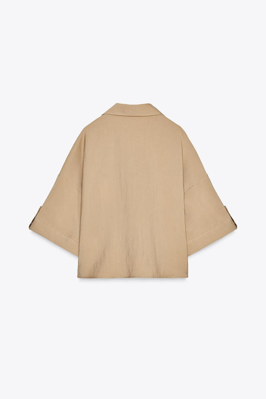 CHEMISE MANCHES COURTES LARGES