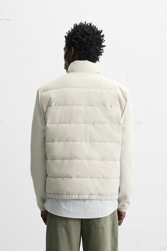 VESTE MATELASSÉE COMBINÉE
