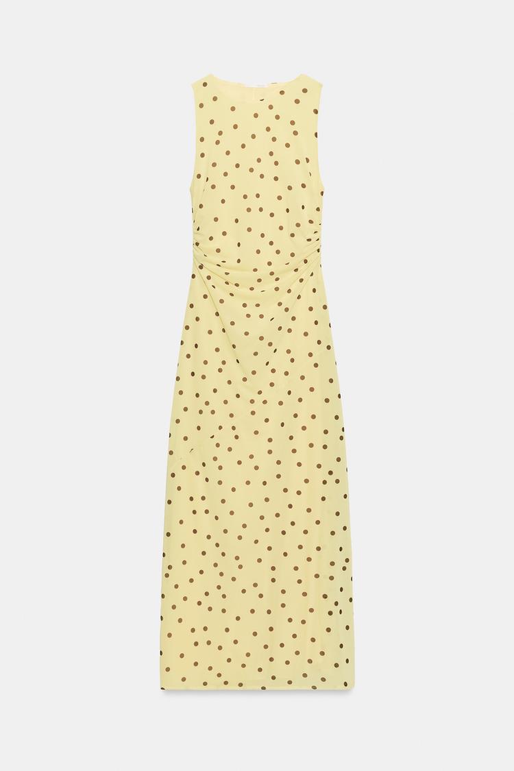 ROBE FLUIDE À POIS
