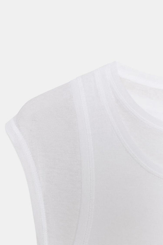T-SHIRT SUPIMA® EFFET DOUBLE