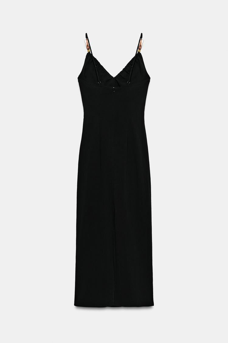 ROBE MI-LONGUE CINTREE FANTAISIE
