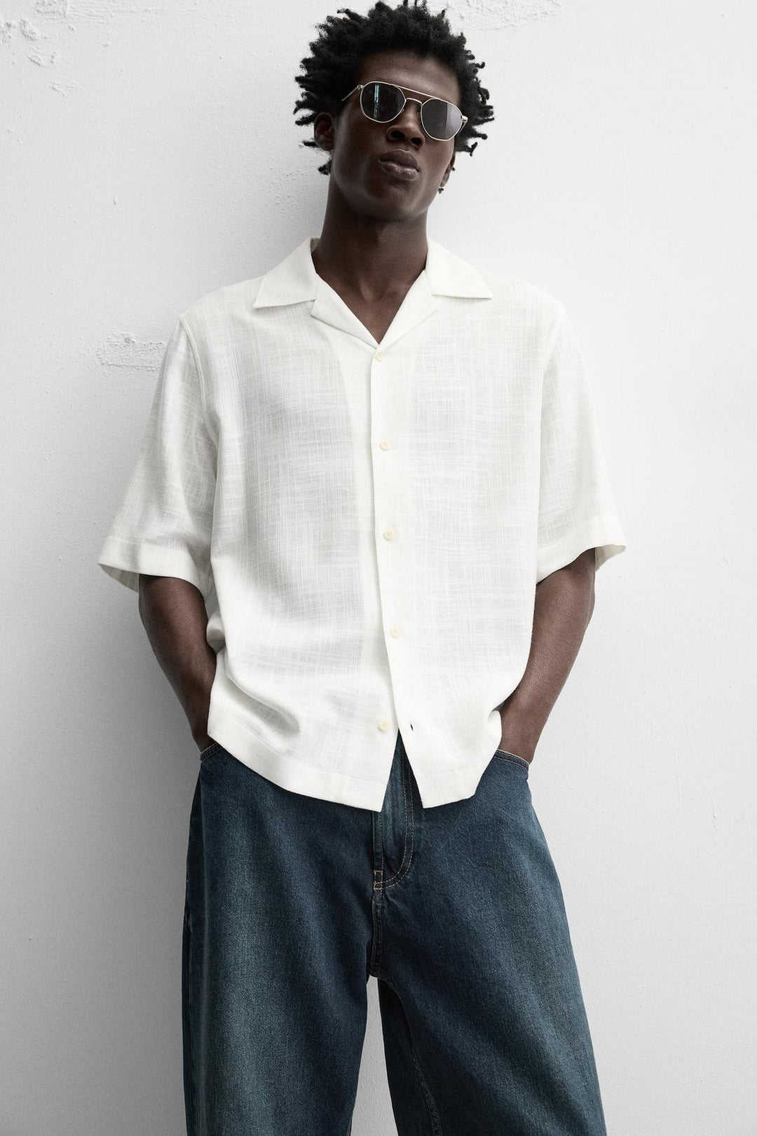 CHEMISE À COUPE DÉCONTRACTÉE