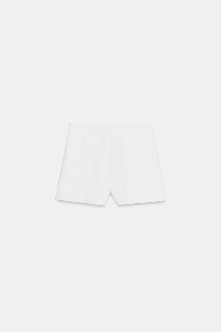 SHORT TAILLE HAUTE À POIS