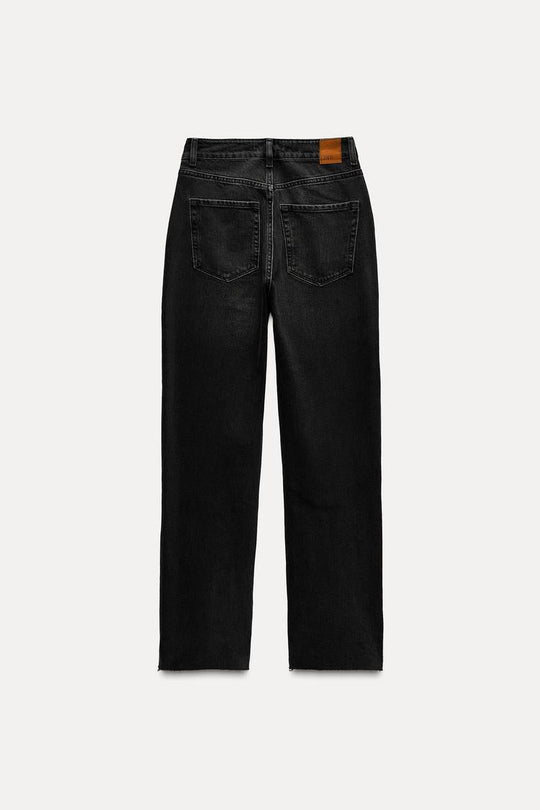Jean z1975 droit à taille haute - Indigo