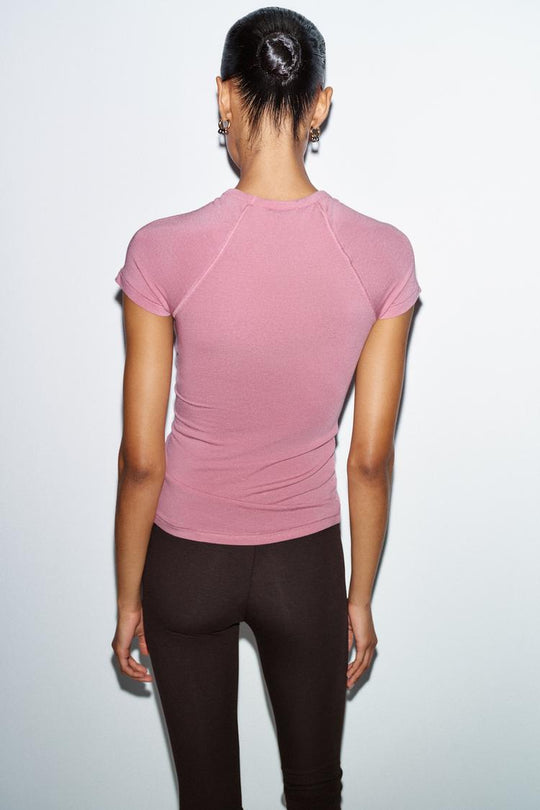 T-SHIRT A MANCHES COURTES RAGLAN
