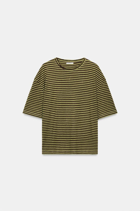 T-SHIRT À RAYURES RUSTIQUE