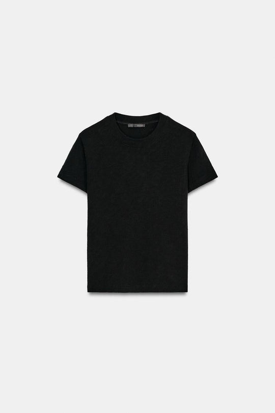 T-SHIRT EN COTON FLAMME