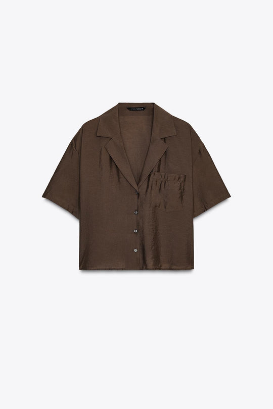 CHEMISE FLUIDE POCHE