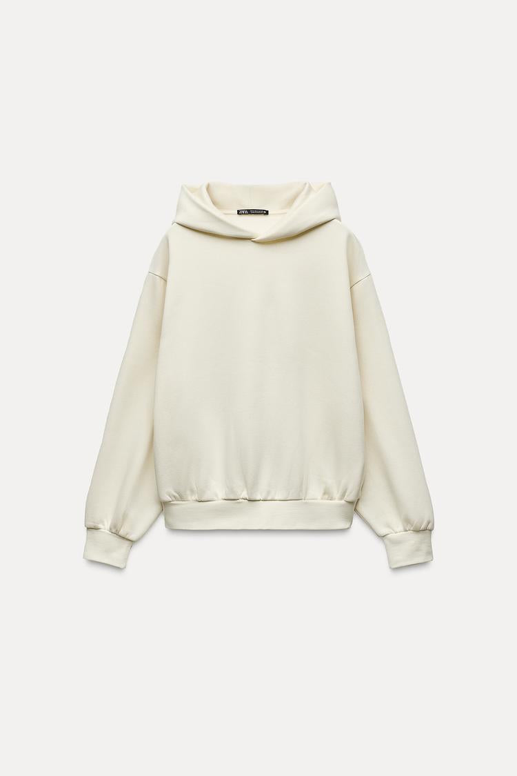 Sweat à capuche avec poches - Noir
