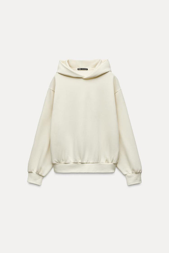 Sweat à capuche avec poches - Noir