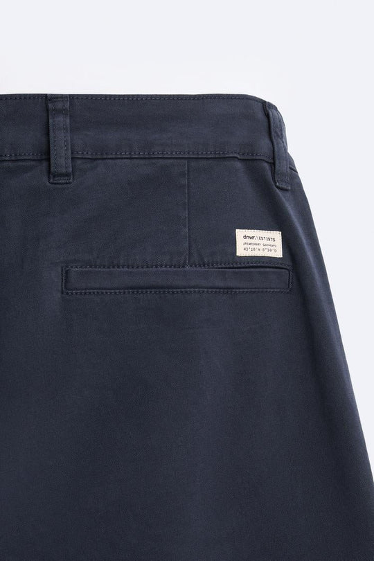 Pantalon chino coupe moulante - Vert moyen