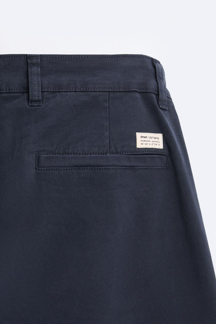 Pantalon chino coupe moulante - Noir