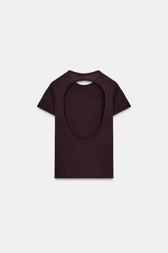 T-SHIRT OUVERTURE DOS