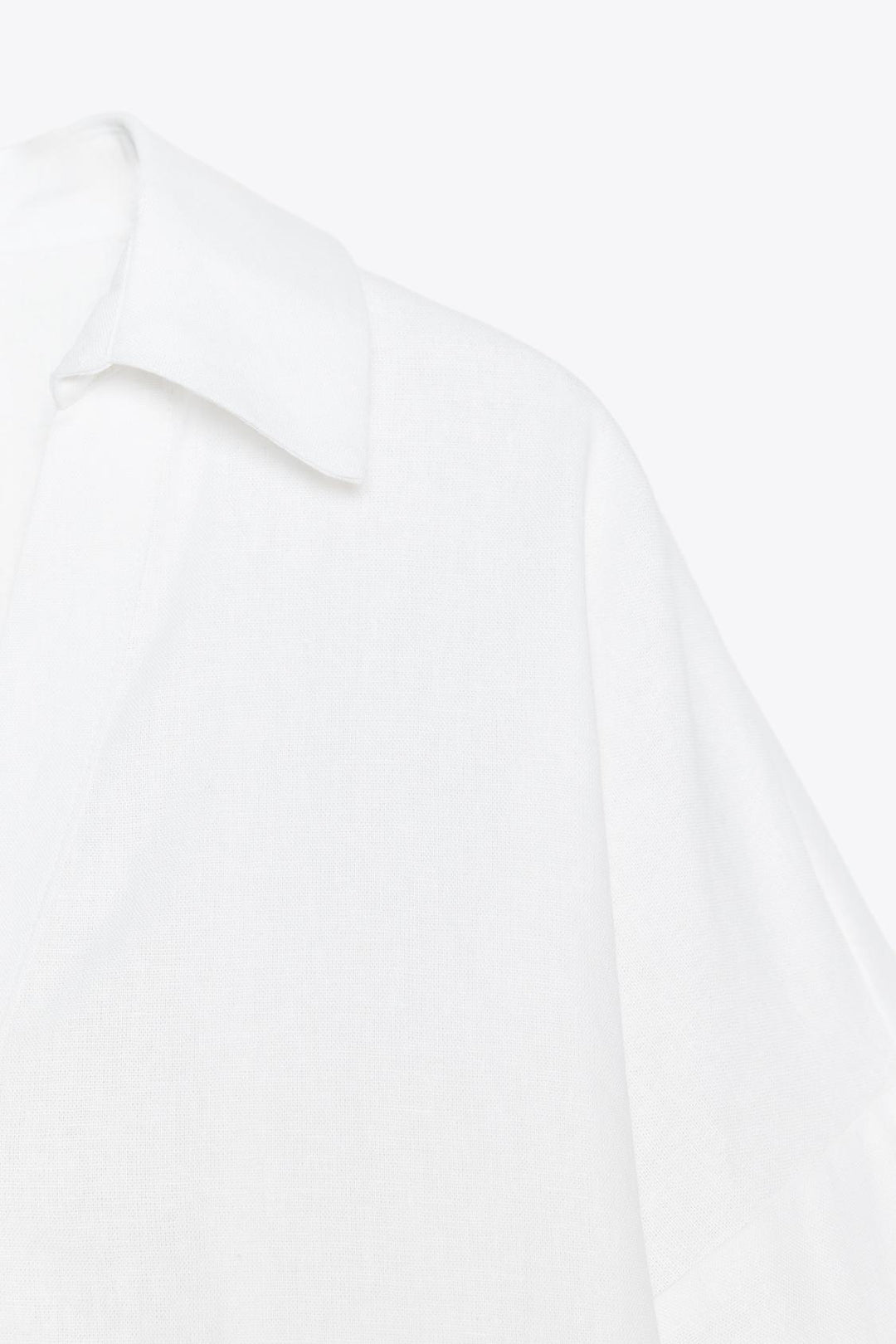CHEMISE MANCHE LARGE AVEC LIN