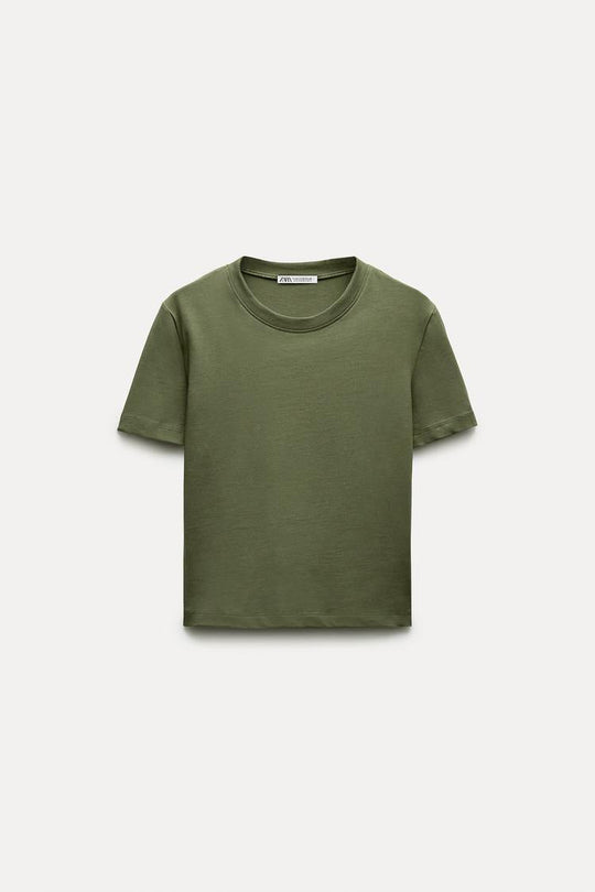 T-shirt a manches courtes - Noir