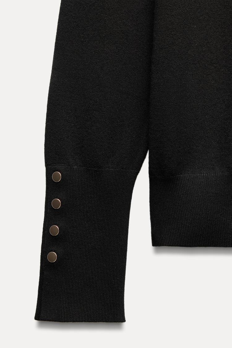Pull basique en maille unie - Bordeaux